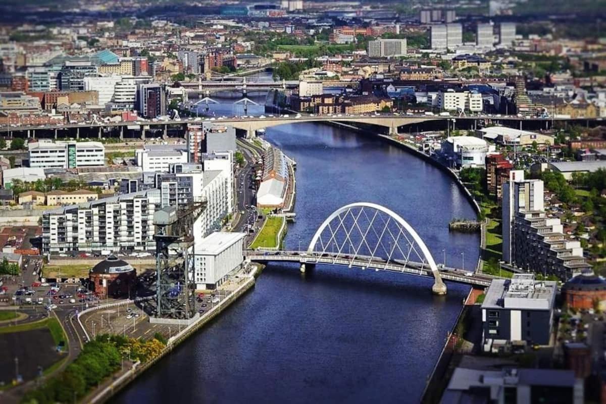 Glasgow City Centre G1 Penthouse With Riverviews - Duplex מראה חיצוני תמונה