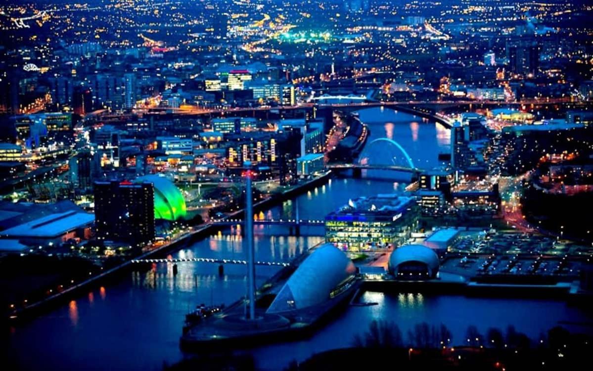 Glasgow City Centre G1 Penthouse With Riverviews - Duplex מראה חיצוני תמונה